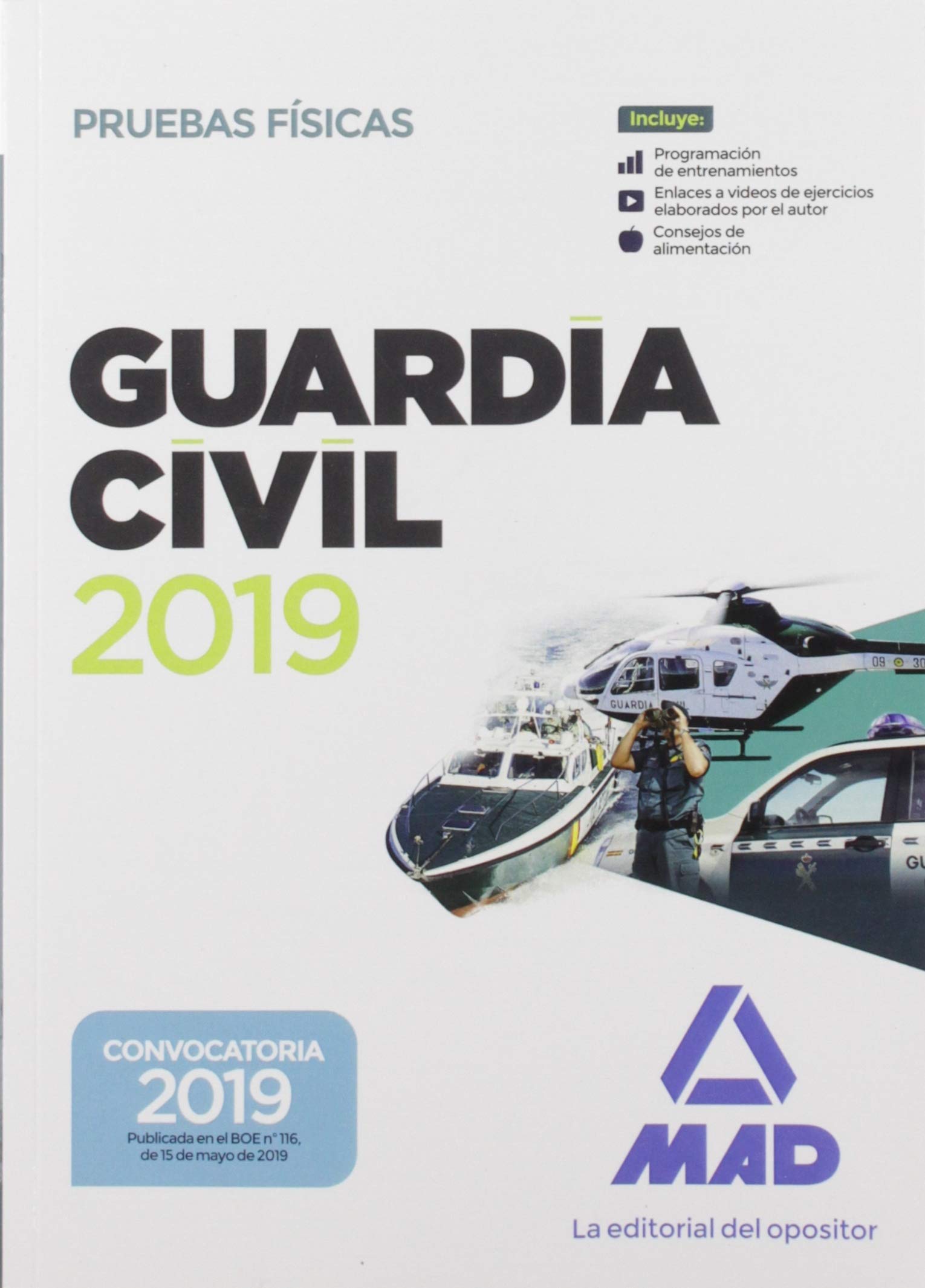 Guardia Civil. Pruebas Físicas Books