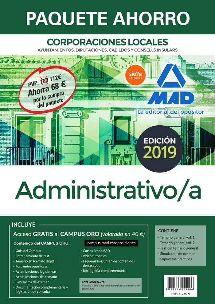 Paquete Ahorro Administrativo de Corporaciones Locales Education & Training