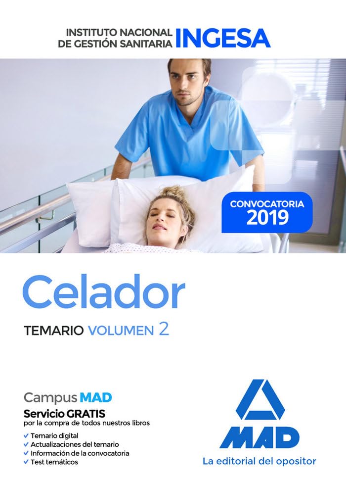 Celador del Instituto Nacional de Gestión Sanitaria (INGESA). Temario volumen 2 Books