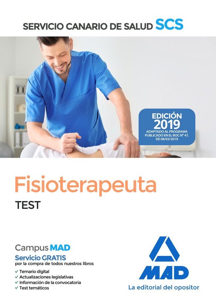 Fisioterapeuta del Servicio Canario de Salud. Test Books