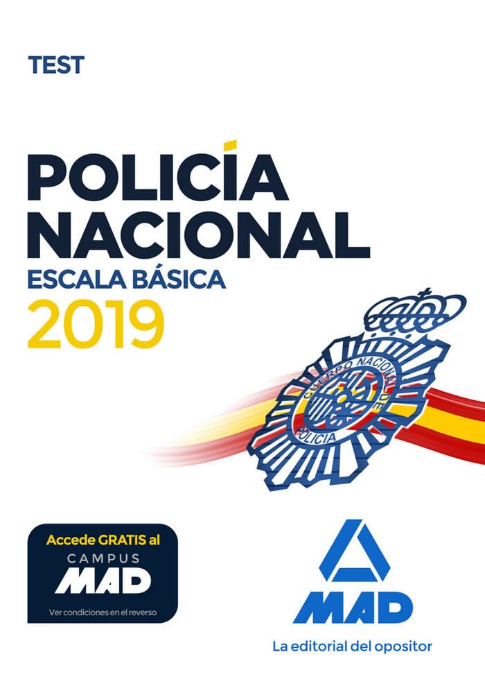 Policía Nacional Escala Básica. Test Books