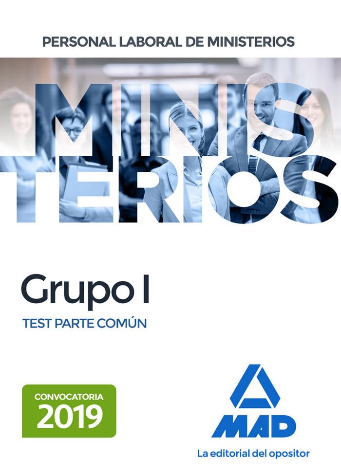Personal laboral de Ministerios Grupo I. Test Parte Común Books