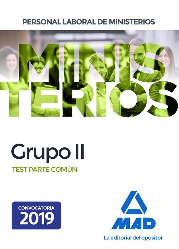 Personal laboral de Ministerios Grupo II. Test Parte Común Books