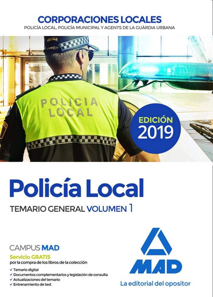 Policía Local. Temario General Volumen 1 Books