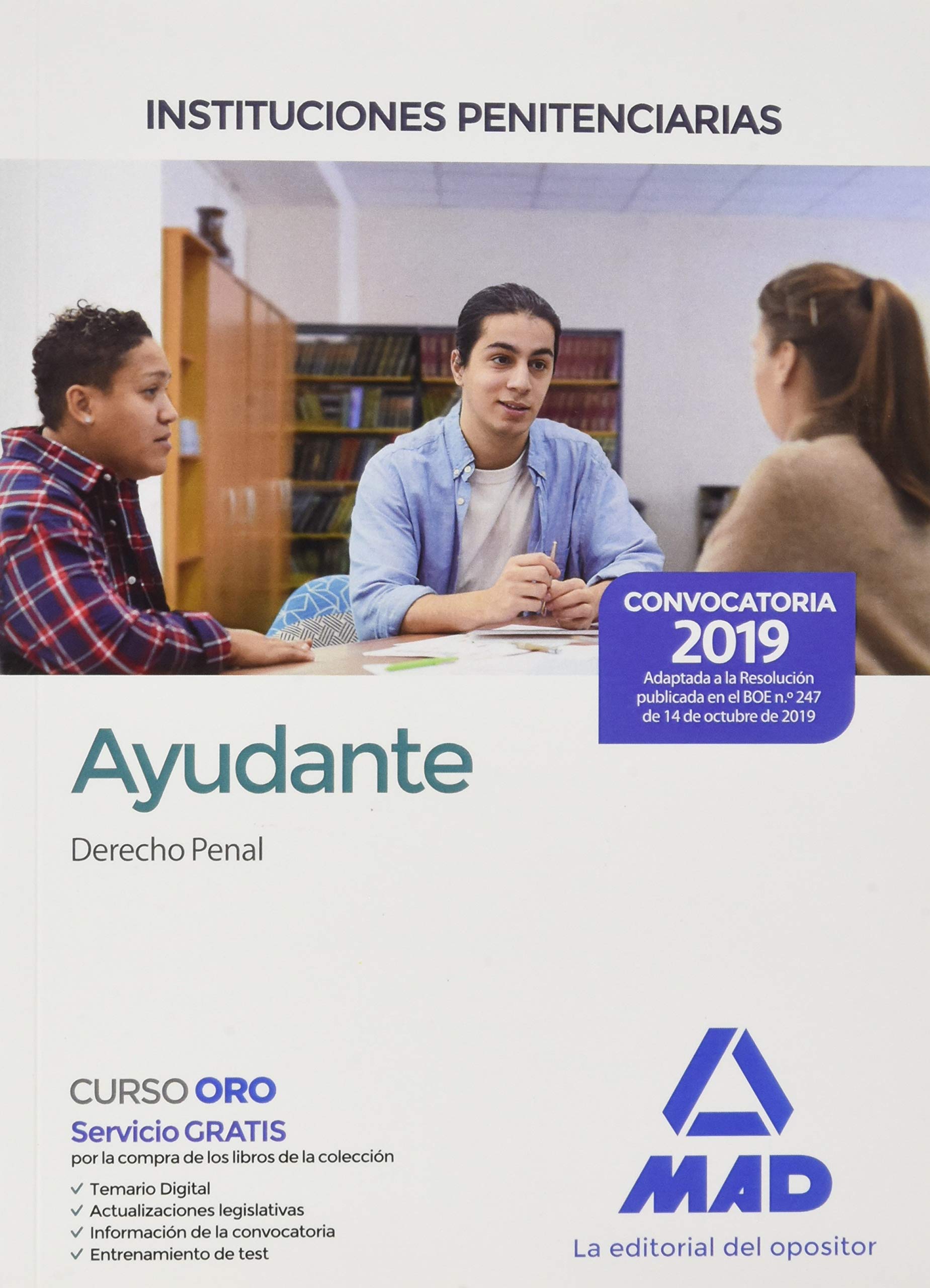 Ayudante de instituciones penitenciarias. Derecho Penal Books