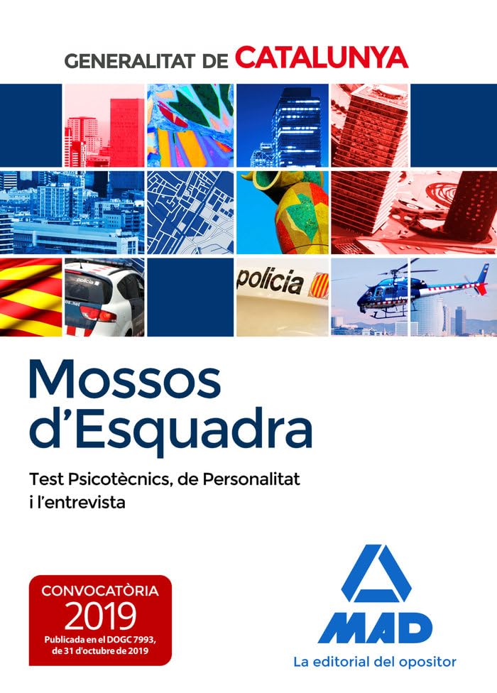 Mossos d´Esquadra. Test Psicotècnics, de Personalitat i l’entrevista book