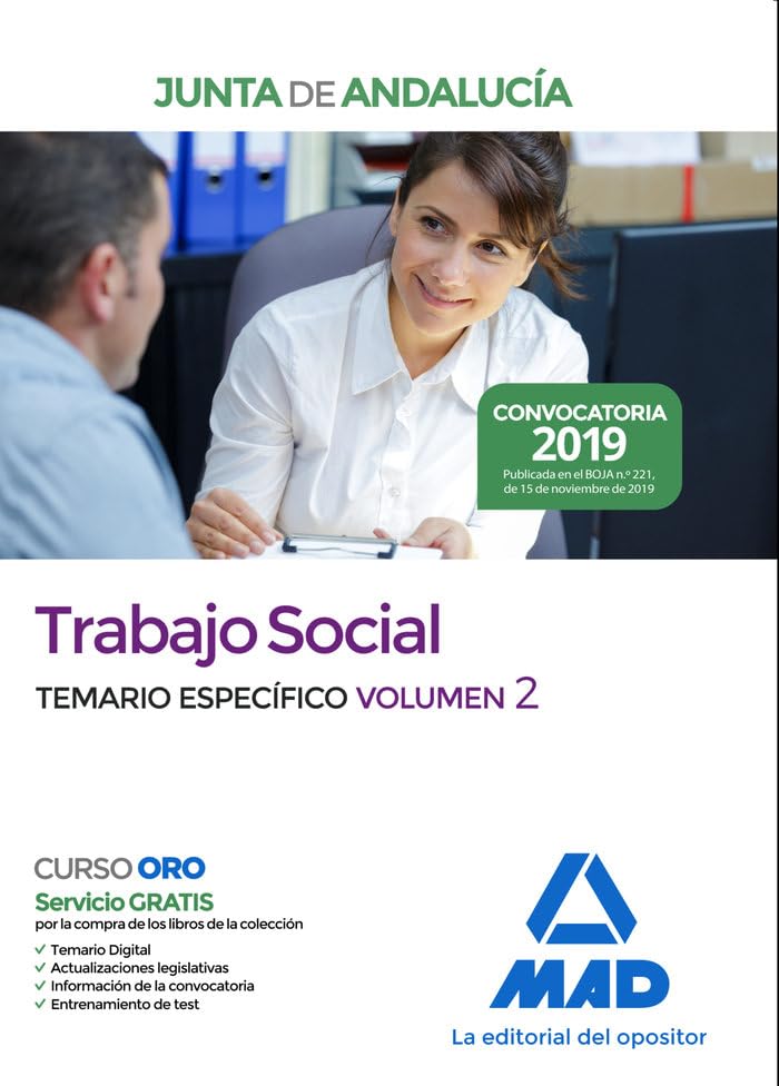 Trabajo Social de la Junta de Andalucía. Temario específico volumen 2 book