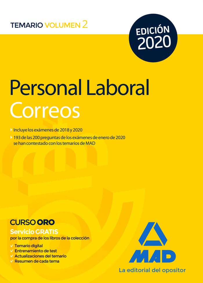 Personal Laboral de Correos y Telégrafos. Temario Volumen 2 Books
