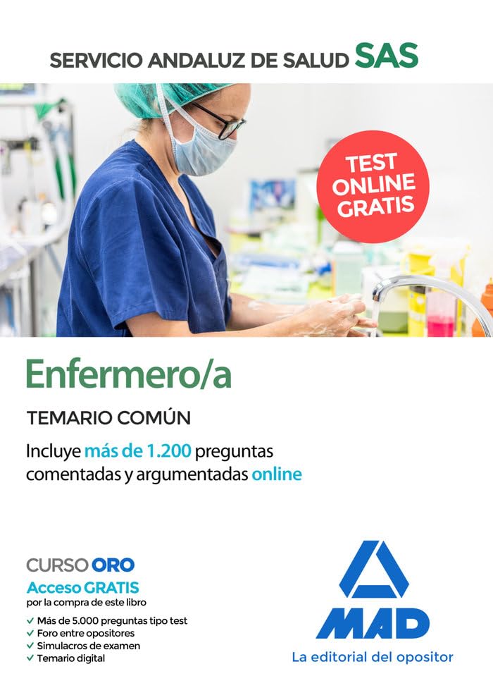 Enfermero/a del Servicio Andaluz de Salud. Temario común book