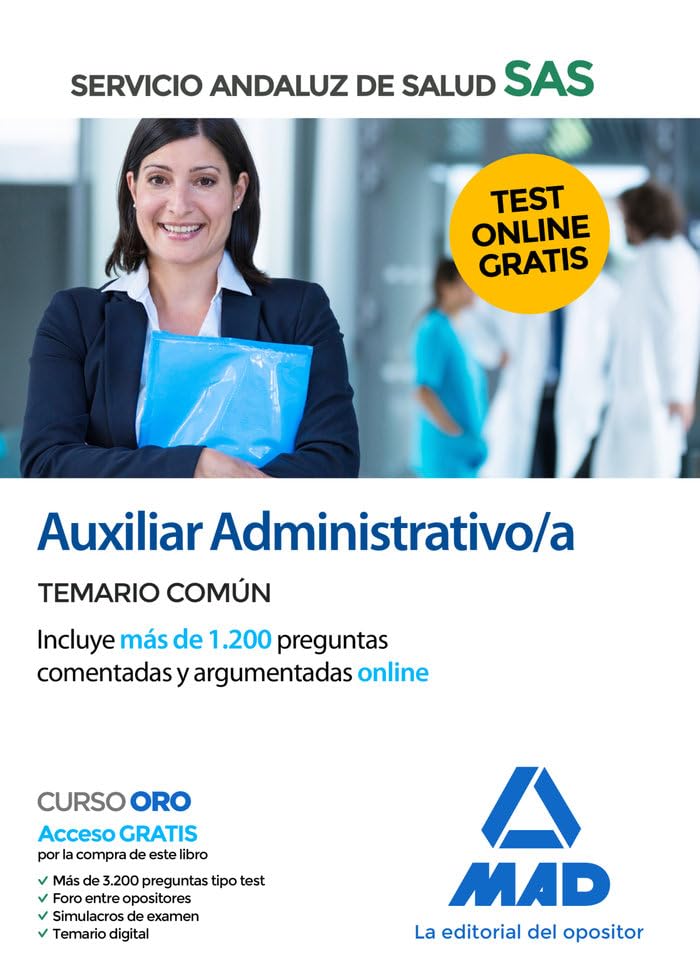 Auxiliar Administrativo/a del Servicio Andaluz de Salud. Temario Común book