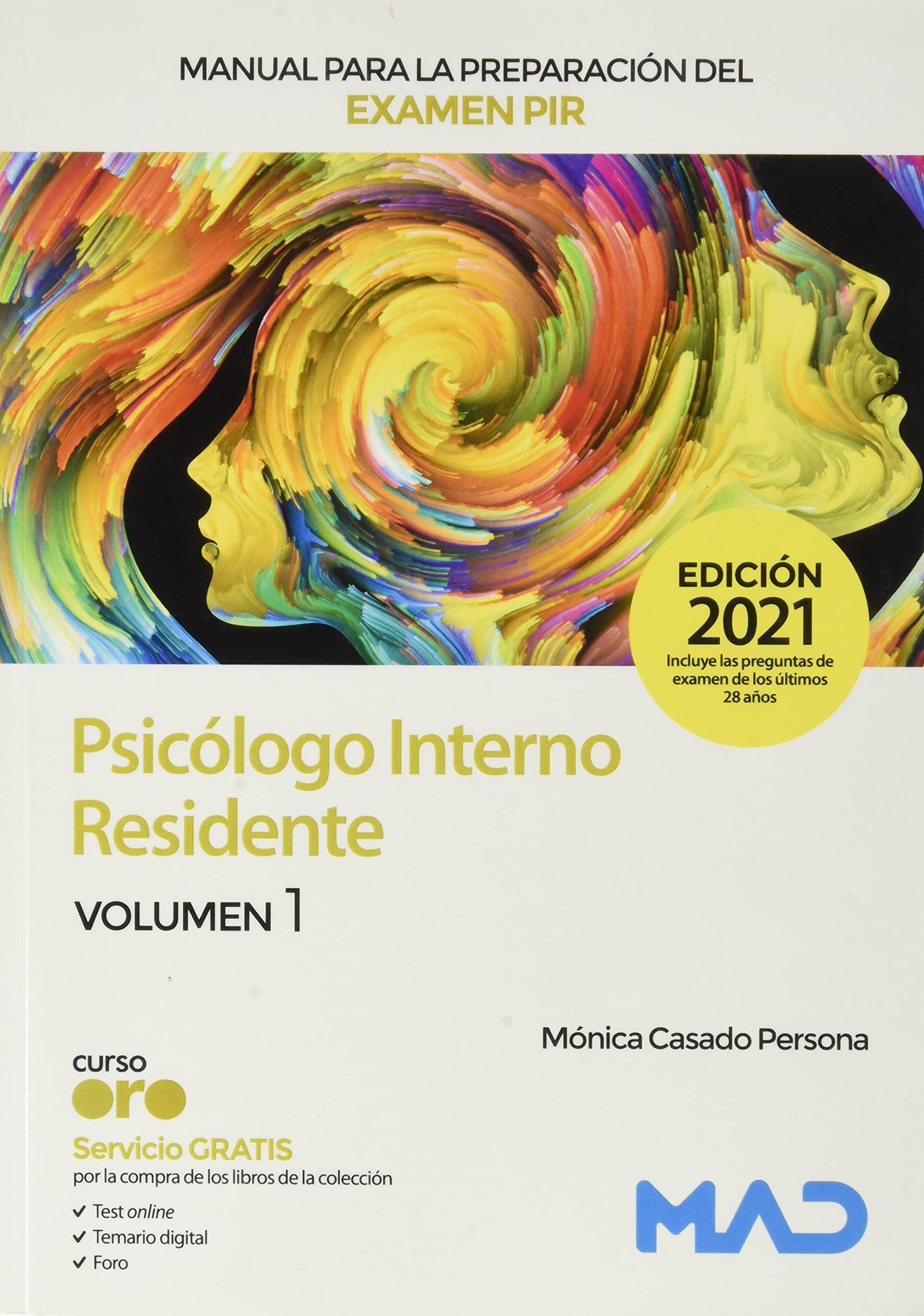 Manual para la preparación del examen PIR. Psicólogo Interno Residente Volumen 1 book