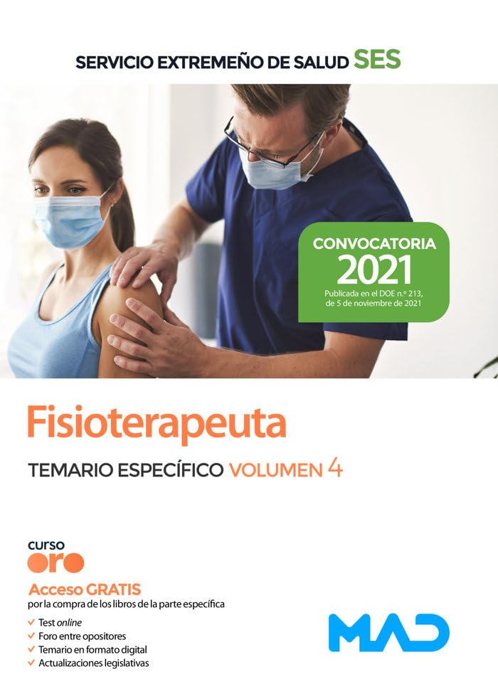 Fisioterapeuta del Servicio Extremeño de Salud (SES). Temario Específico volumen 4 book