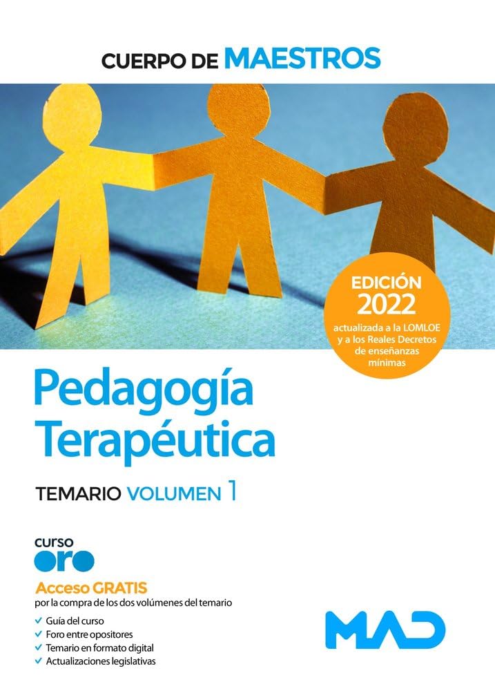 Cuerpo de Maestros. Pedagogía Terapéutica. Temario volumen 1 book