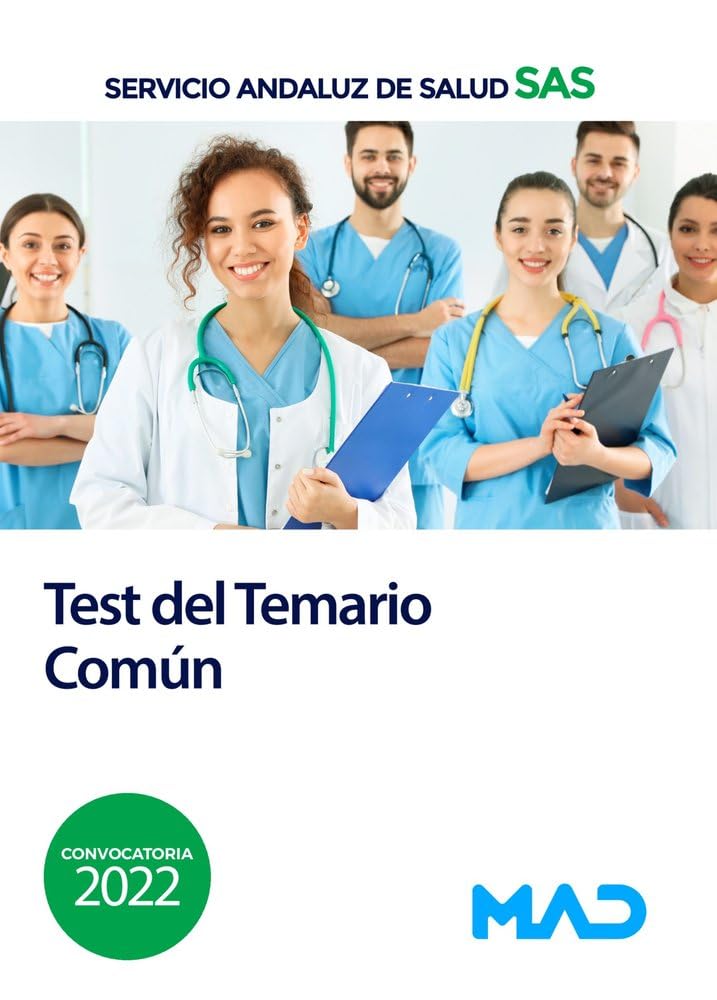 Test del temario común del Servicio Andaluz de Salud book