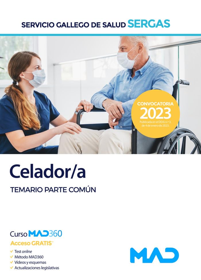 Celador/a del Servicio Gallego de Salud (SERGAS). Temario Parte común book