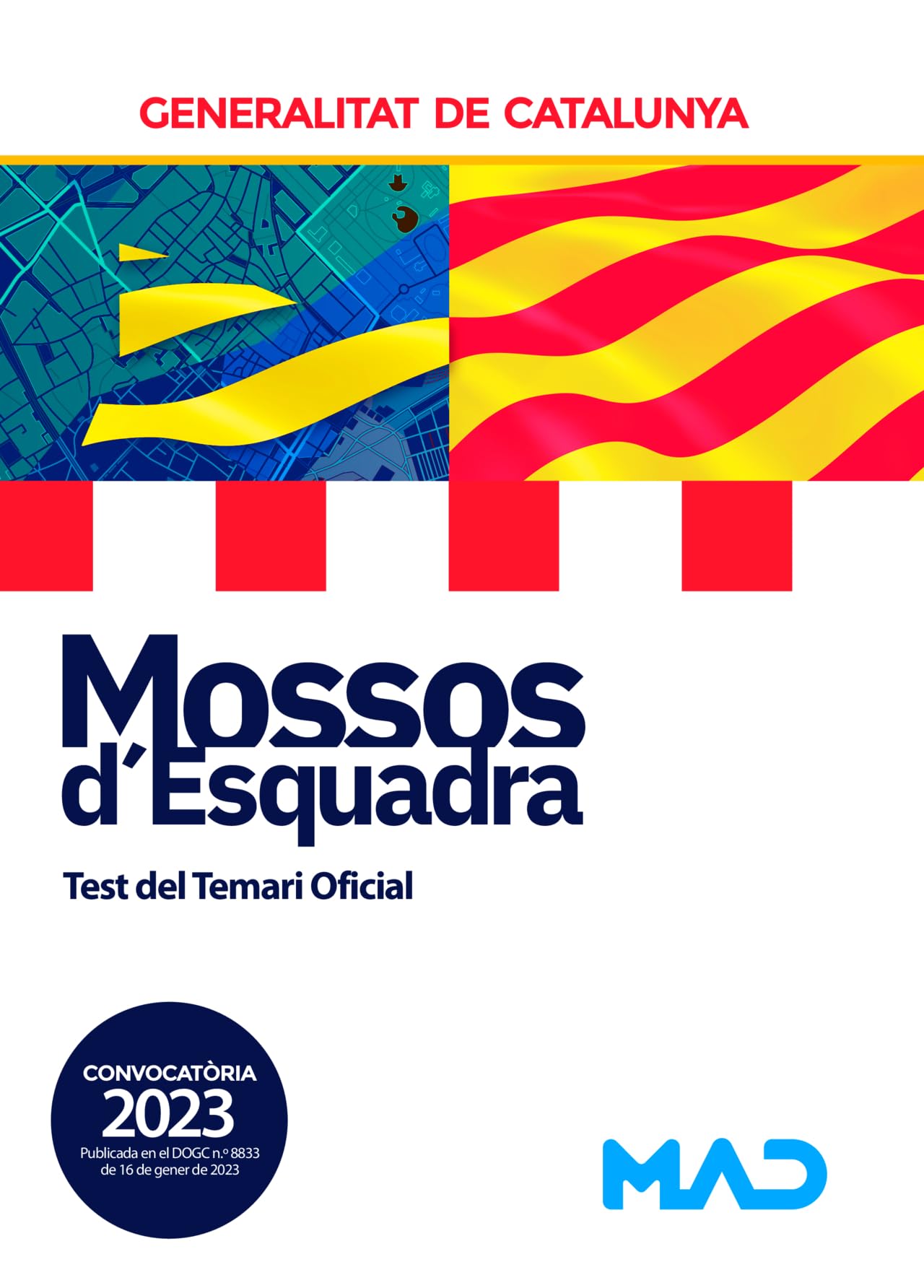 Mossos d`Esquadra. Test del Temari Oficial book