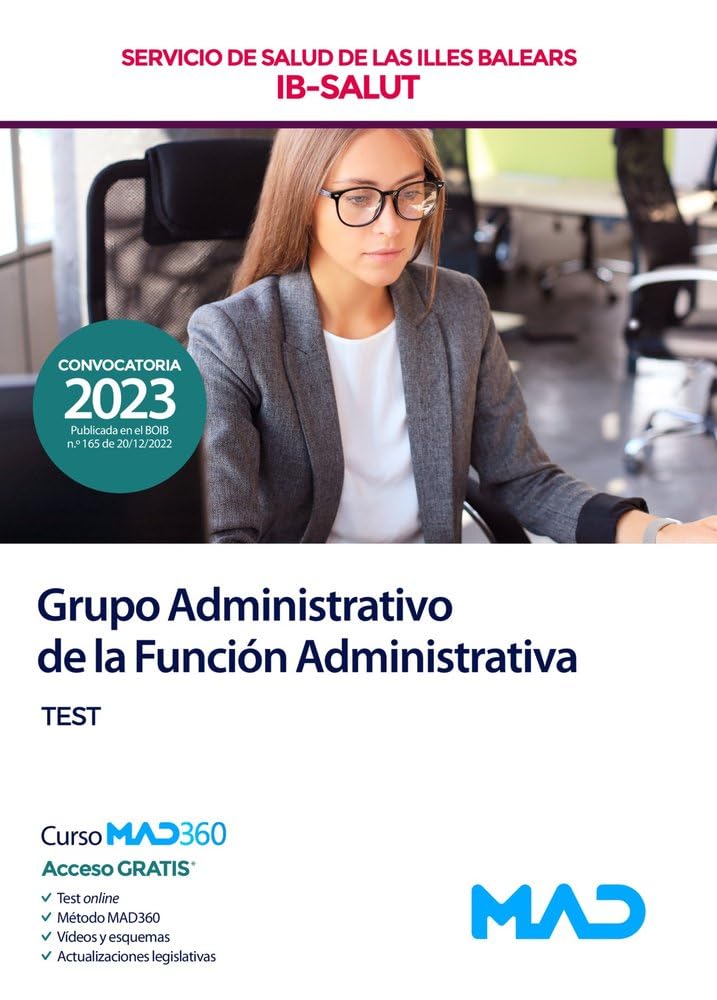 Grupo Administrativo de la Función Administrativa del Servicio de Salud de las Illes Balears (IB-SAL book
