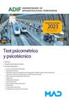 Test psicométrico y psicotécnico. Administrador de Infraestructuras Ferroviarias (ADIF) book