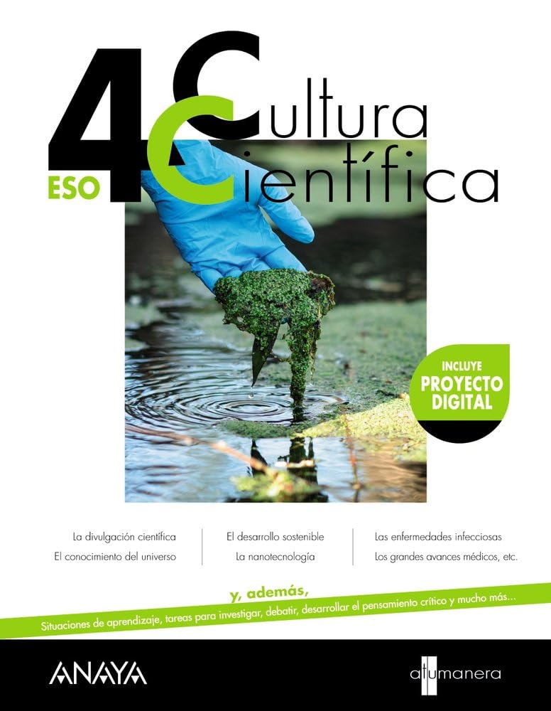 Cultura Científica 4 (A tu manera) Learning & Reference