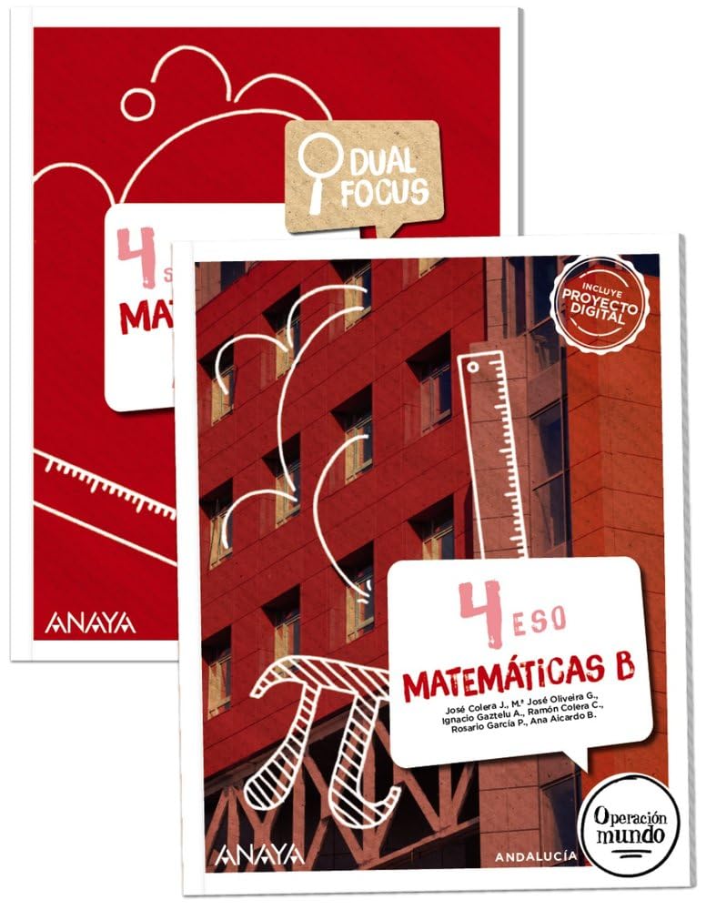 Matemáticas B 4. + Dual focus (Operación Mundo) Learning & Reference