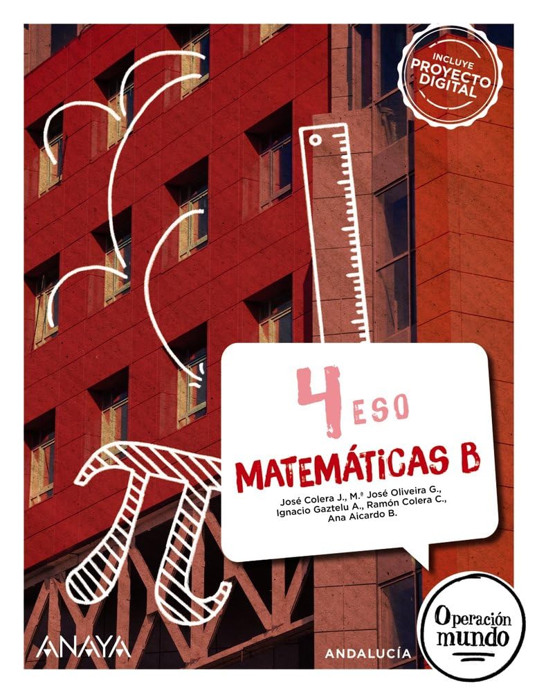 Matemáticas B 4 (Operación Mundo) Learning & Reference