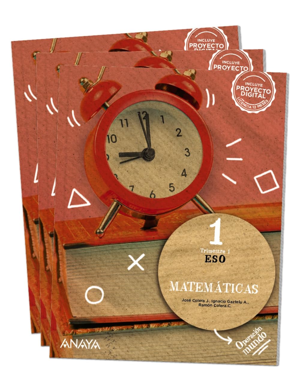 Matemáticas 1. (Operación Mundo) Learning & Reference