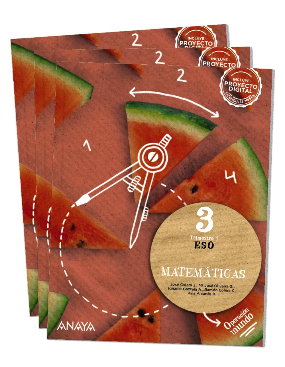 Matemáticas 3. (Operación Mundo) Learning & Reference