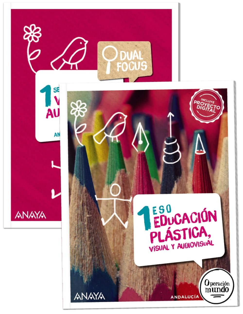 Educación Plástica, Visual y Audiovisual 1. + Dual Focus (Operación Mundo) Learning & Reference