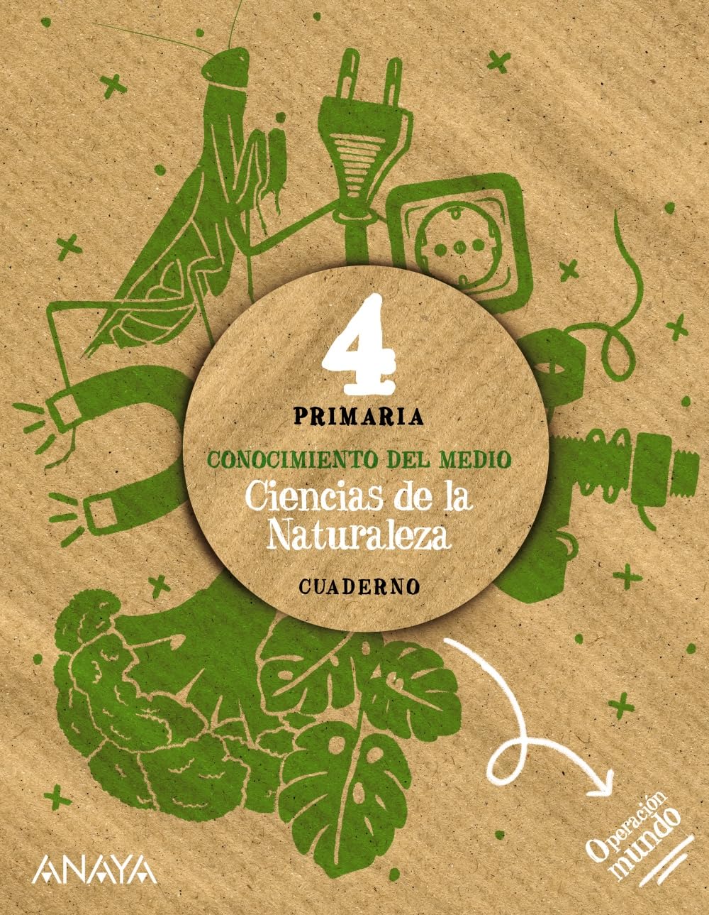 Ciencias de la Naturaleza 4. Cuaderno (Operación Mundo) Learning & Reference