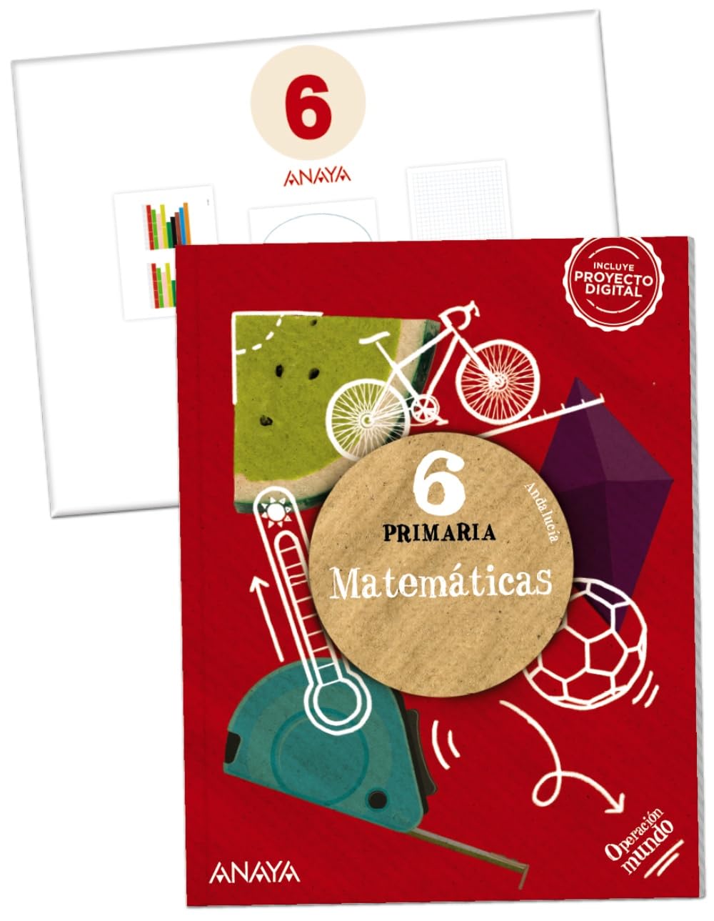 Matemáticas 6. (Incluye material manipulativo) book
