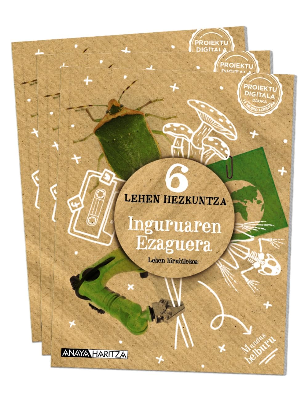 Inguruaren ezaguera 6. (Mundua helburu) Learning & Reference
