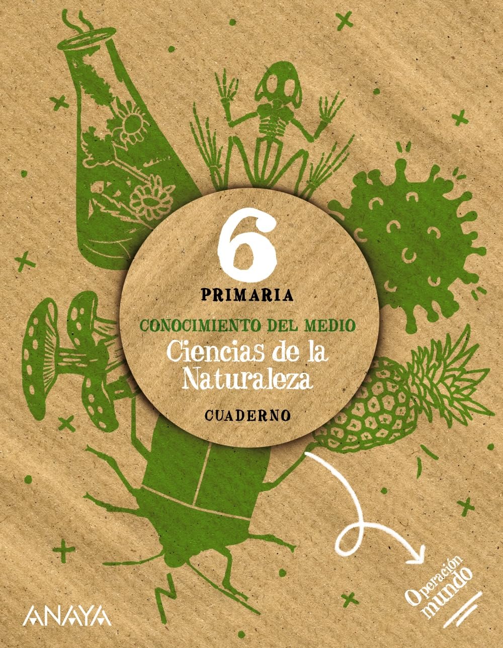 Ciencias de la Naturaleza 6. Cuaderno book