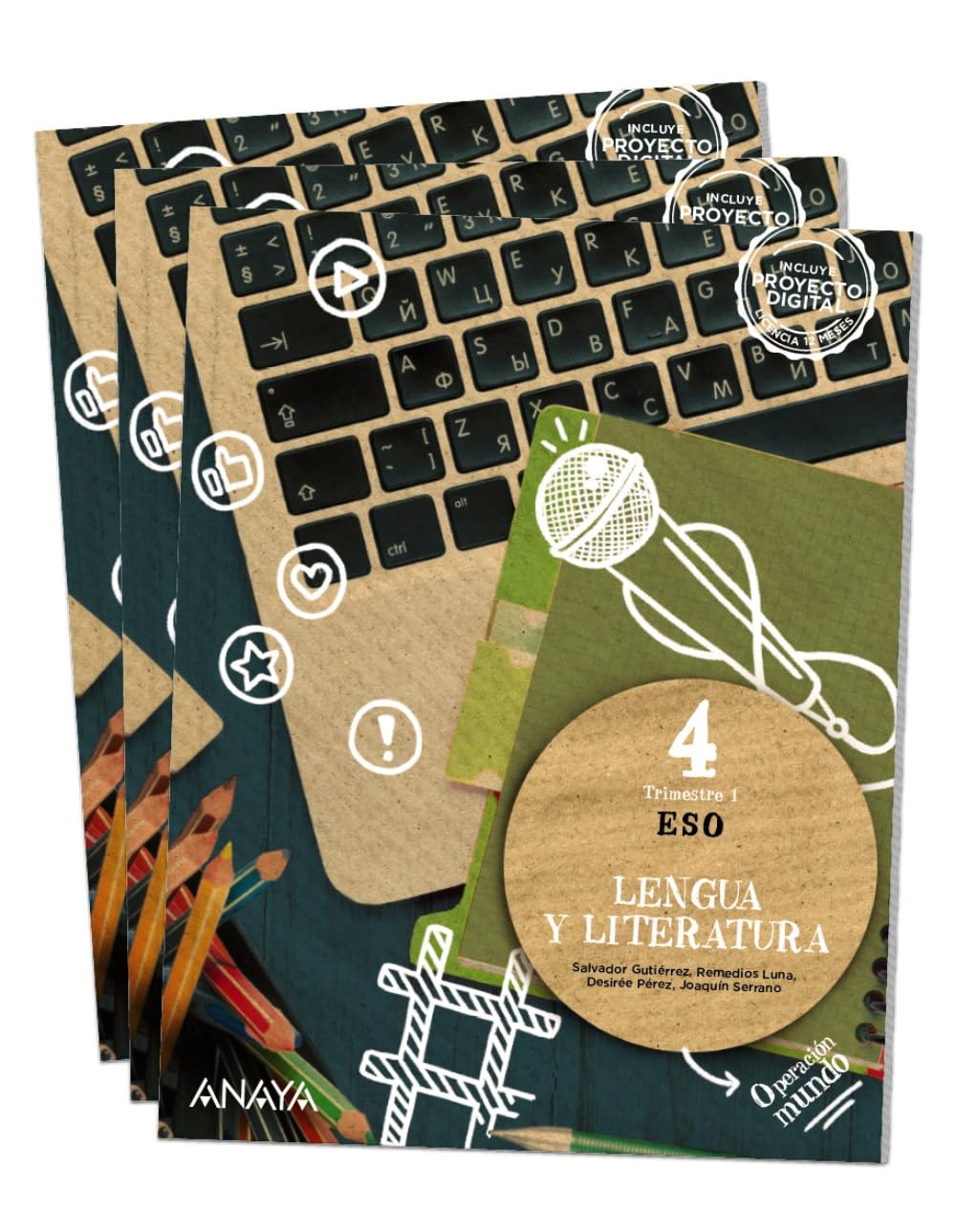 Lengua y Literatura 4 (Operación Mundo) Learning & Reference