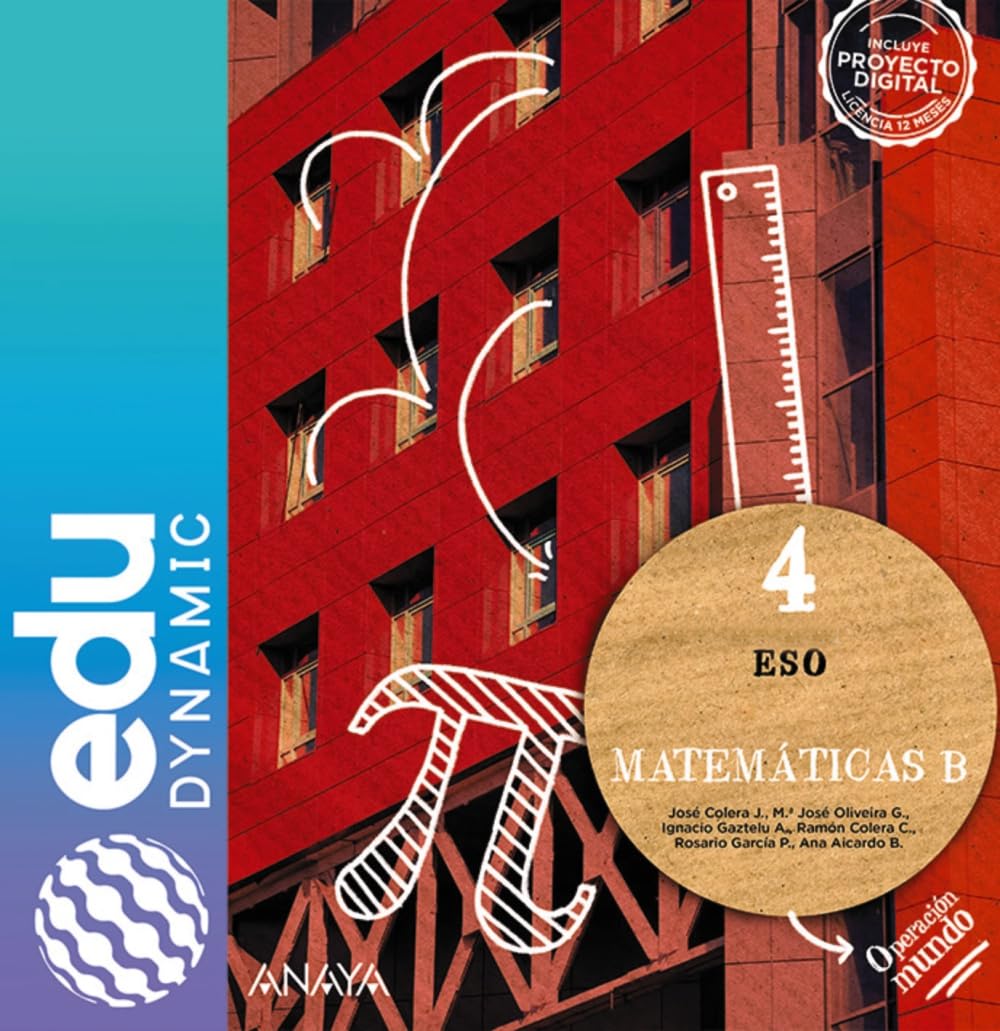 Matemáticas B 4 (Operación Mundo) Learning & Reference
