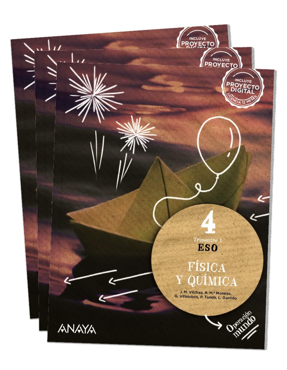 Física y Química 4 book