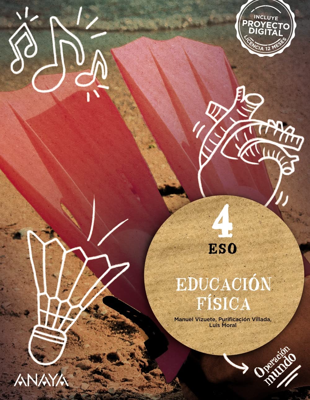 Educación Física 4 book
