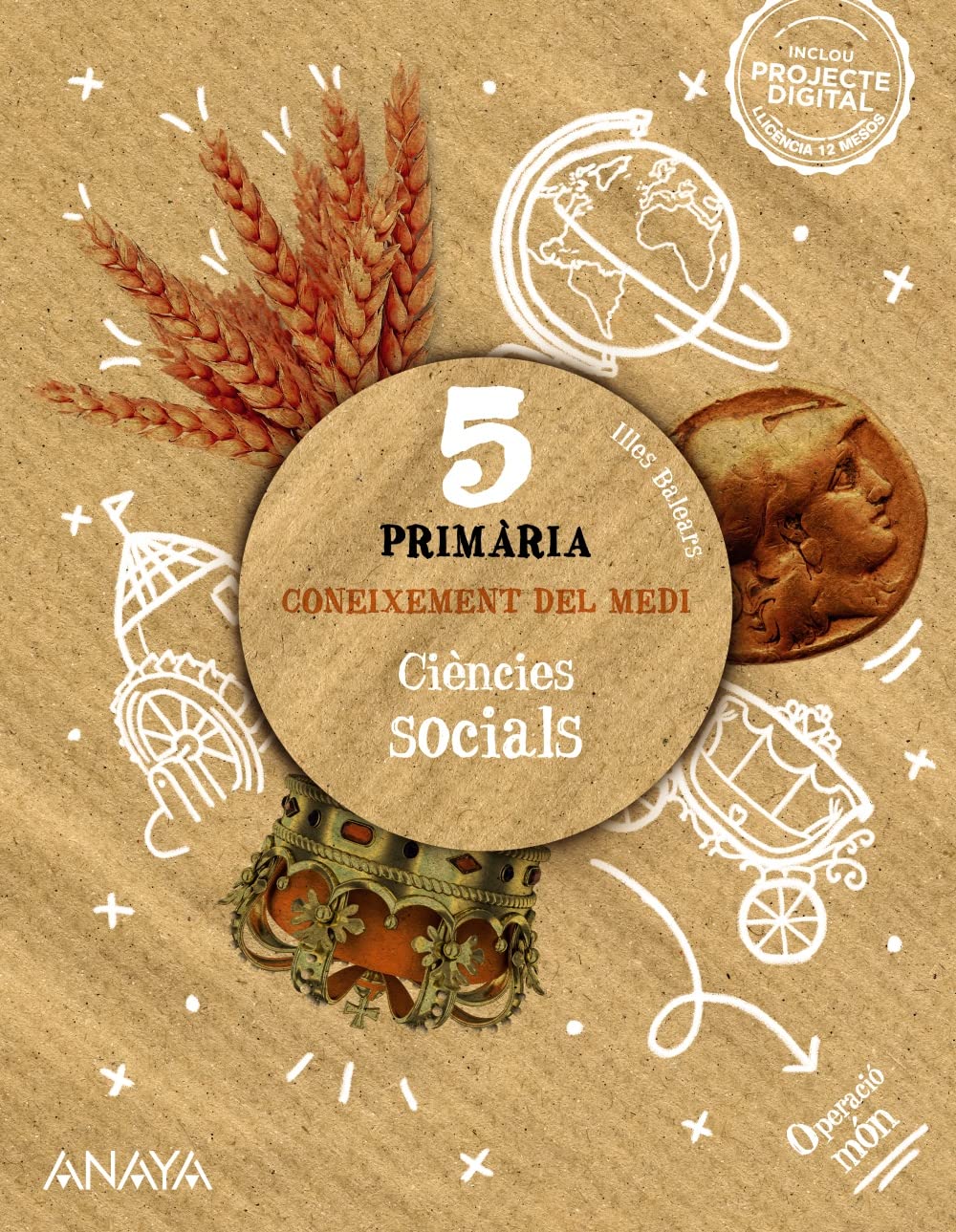 Coneixement del medi. Ciències socials 5. book