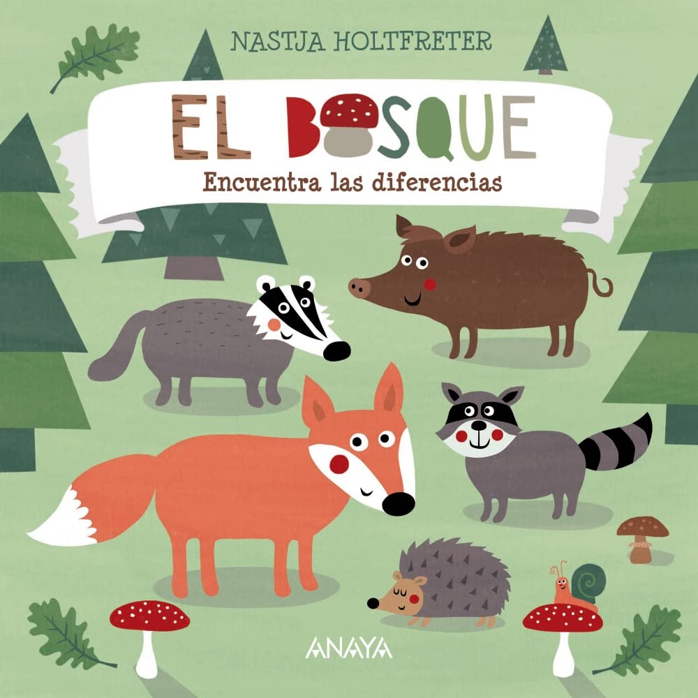 El bosque: Encuentra las diferencias book