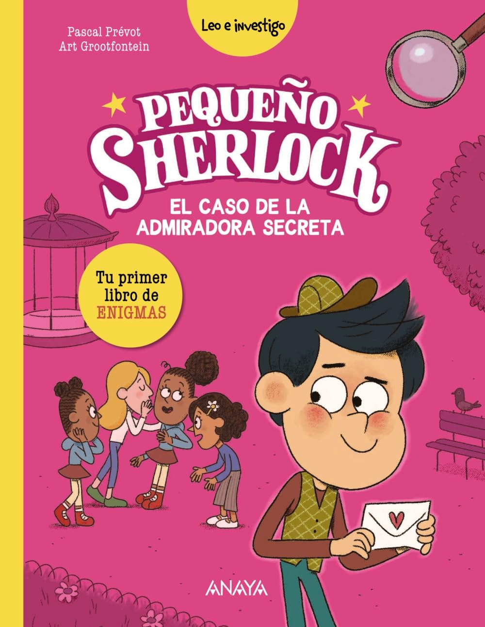 Pequeño Sherlock: El caso de la admiradora secreta: Tu primer libro de enigmas book