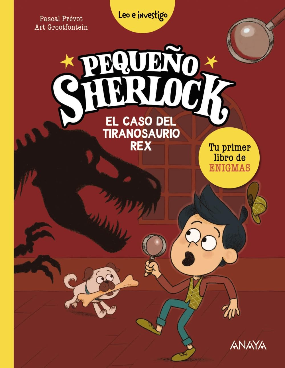 Pequeño Sherlock: El caso del tiranosaurio rex: Tu primer libro de enigmas book