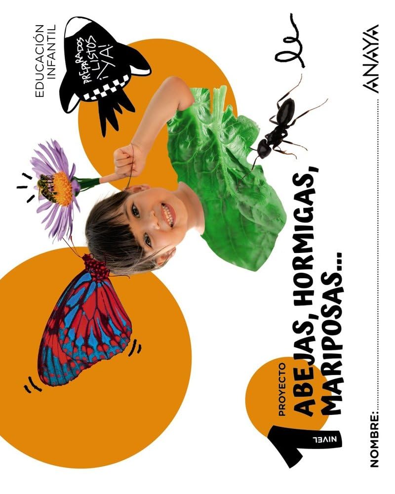 Abejas, hormigas, mariposas... Nivel 1 book