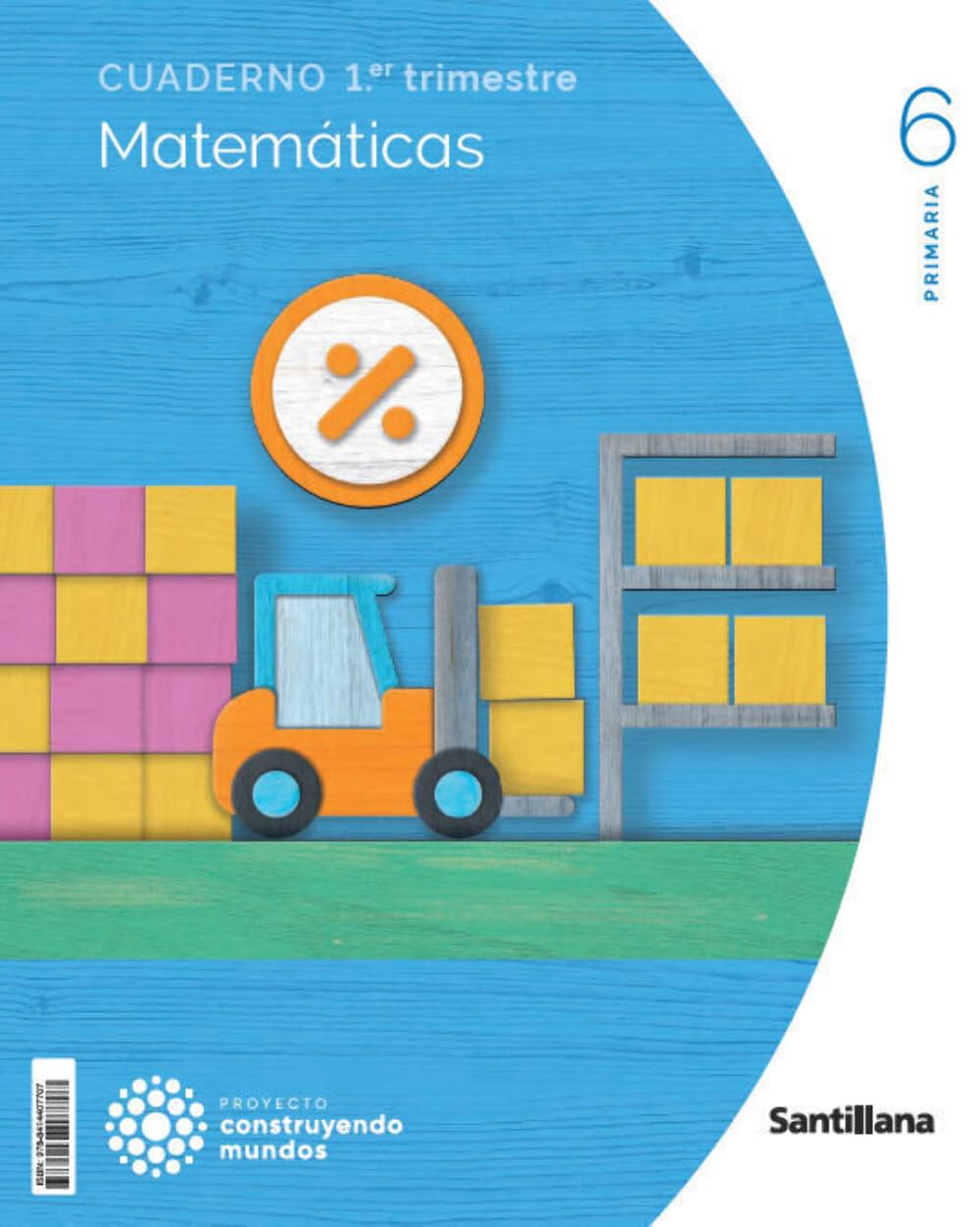 CUADERNO MATEMATICAS 6 PRIMARIA 1 TRIM CONSTRUYENDO MUNDOS book