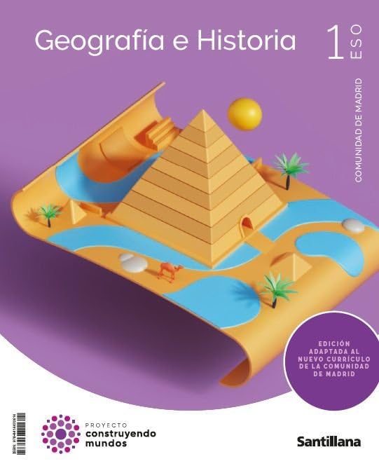 1ESO GEOGRAFIA E HISTORIA MADRID CONSTRUYENDO MUNDOS Non-fiction