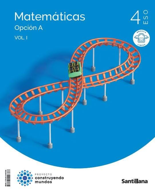 MATEMATICAS A MOCHILA LIGERA 4 ESO CONSTRUYENDO MUNDOS Non-fiction