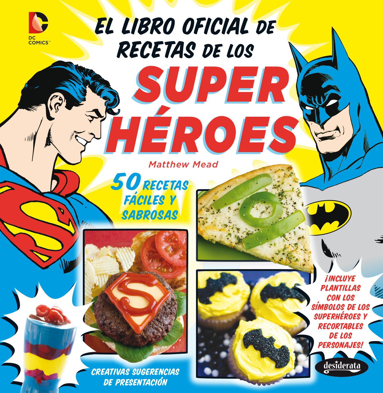 El libro oficial de recetas de los superhéroes de DC book