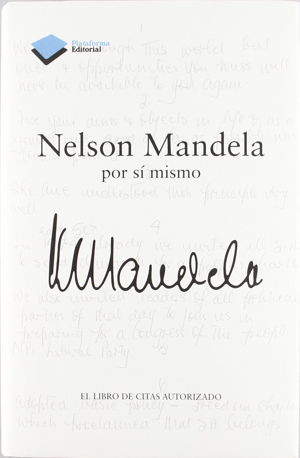 Nelson Mandela por sí mismo book