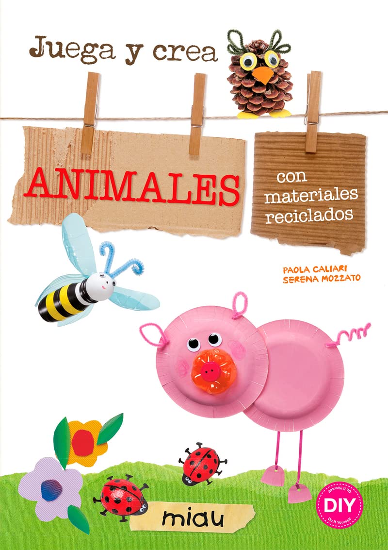 Animales. Juega y crea animales con materiales reciclados Tiptoi & Games