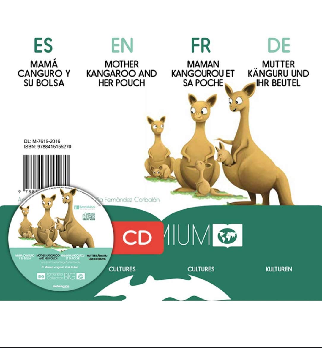 Cuento Kamishibai Big premium: Mamá canguro y su bolsa (Serie A3) Books