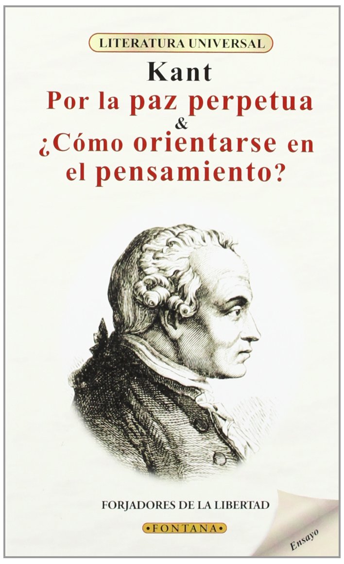 Por la paz perpetua book