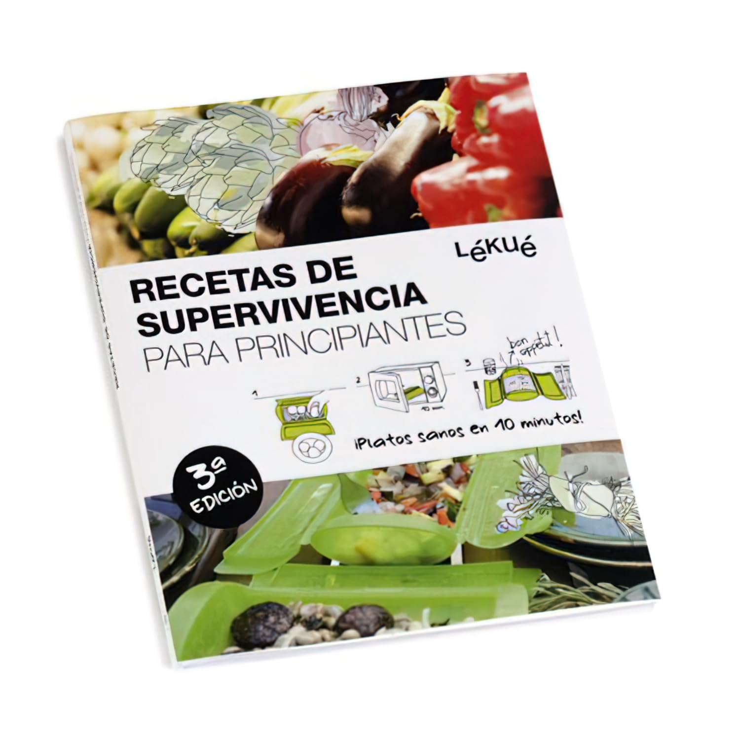 Recetas de supervivencia para principiantes : ¡platos sanos en 10 minutos! Leisure, Home & Garden